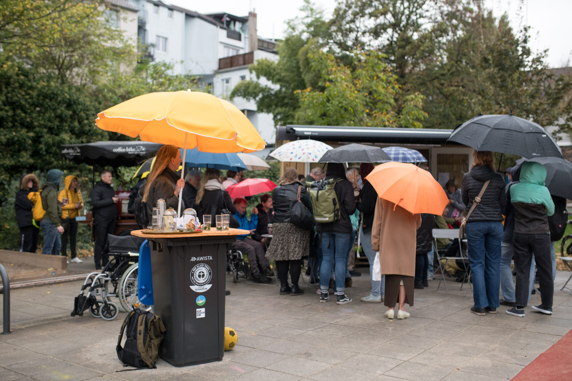 Bauwagen-Einweihungsfeier